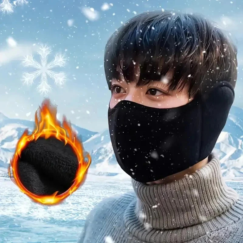 Winter Warm Windproof Face Mask Thermal Ski Motorcycle Cycling Outdoor Ear Mask