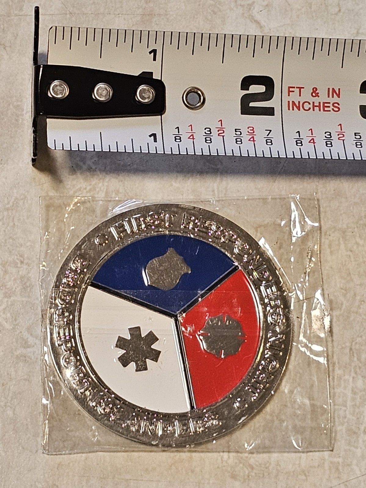 New First Responders Challenge Coin Bridgeport Islanders