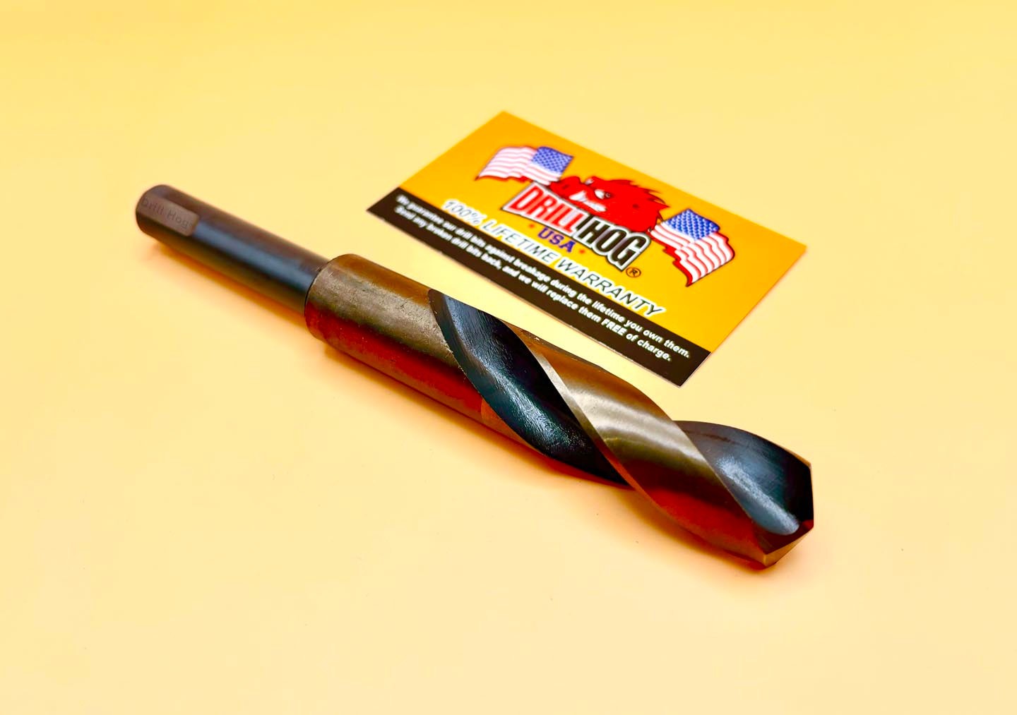 Drill Hog® 3/4" Drill Bit 3/4" Silver & Deming Bit Moly M7 Lifetime Warranty