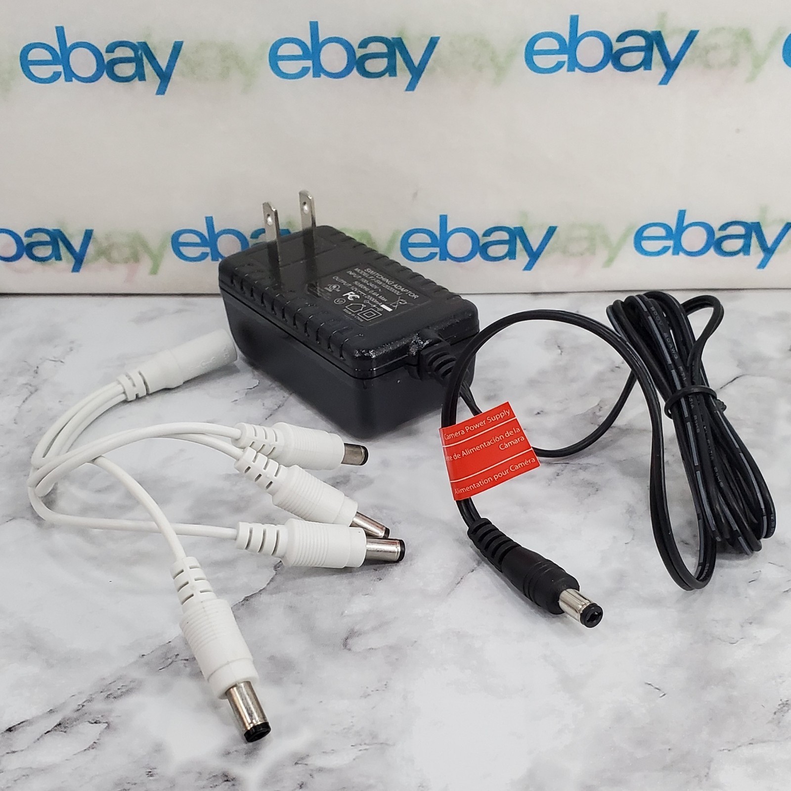 ✅️⭐️ Authentic Swann POWER ADAPTER & SPLITTER For SRPRO-T845CAM PRO-T845 Cameras