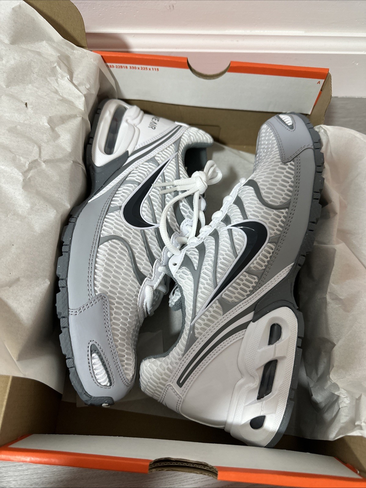 Size 10 - Nike Air Max Torch 4 White /wolf Grey 343846-100