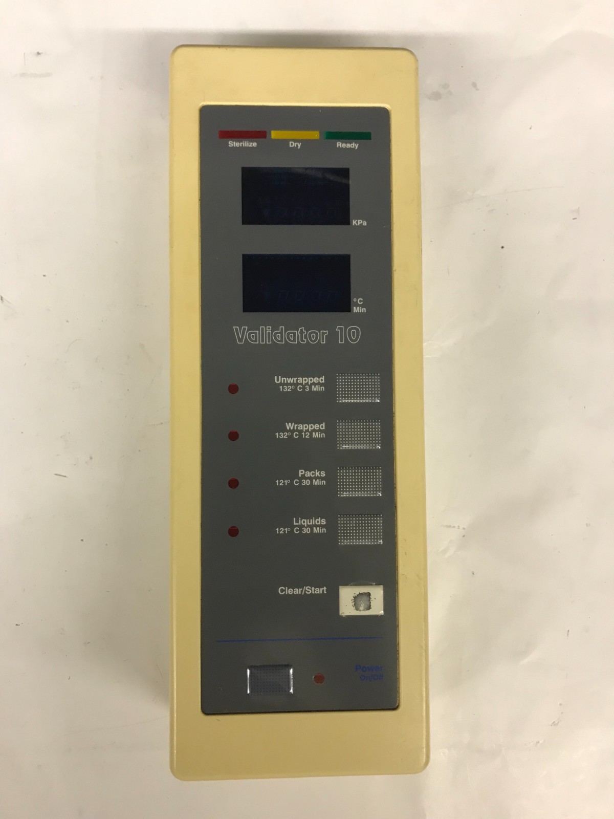 User Interface Control Panel w/ Buttons for Pelton & Crane Validator 10