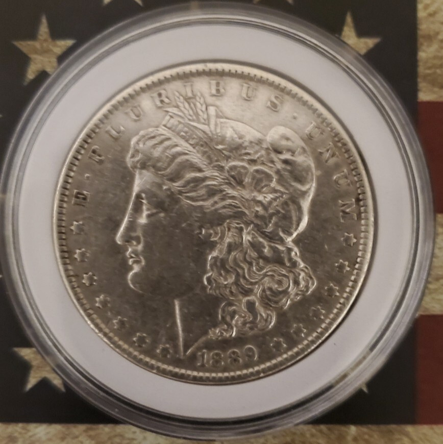 1889 $1 Morgan Silver Dollar VF