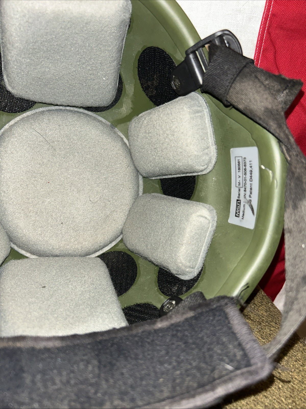 US Army MSA ACH Advanced Combat Helmet Medium