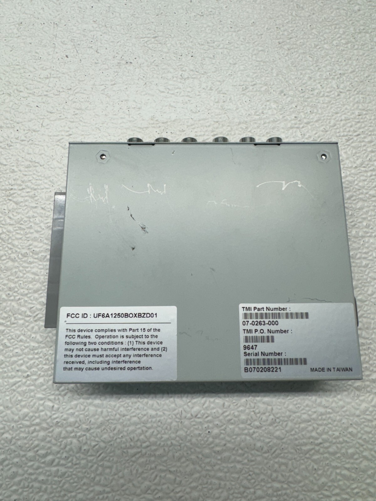2007 - 2012 Mercedes GL450, R500 Headrest Screen Monitor Module 070263000