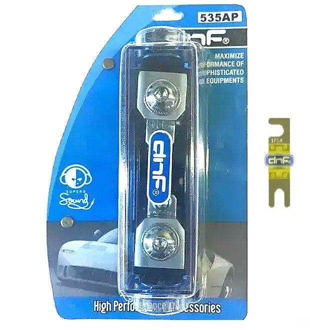 DNF ANL  MINI  FUSE HOLDER 0/2/4 AWG IN 0/2/4 AWG OUT + FREE175 AMP ANL MINIFUSE