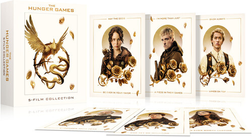 The Hunger Games 5 Film Collection (Blu-ray + DVD + Digital) NEW FREE SHIPPING