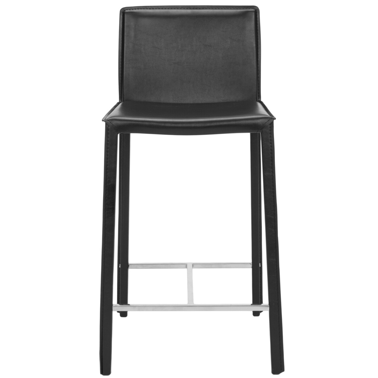 SAFAVIEH Jason 24" Counter Stool Set of 2 | Black |