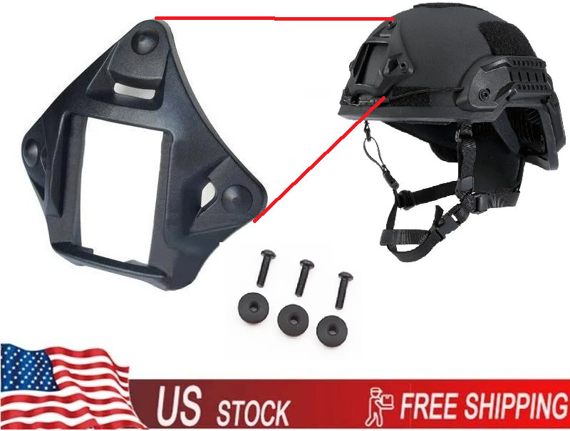 Helmet Mounting Bracket for Night Vision Devices | Black VAS Shroud |