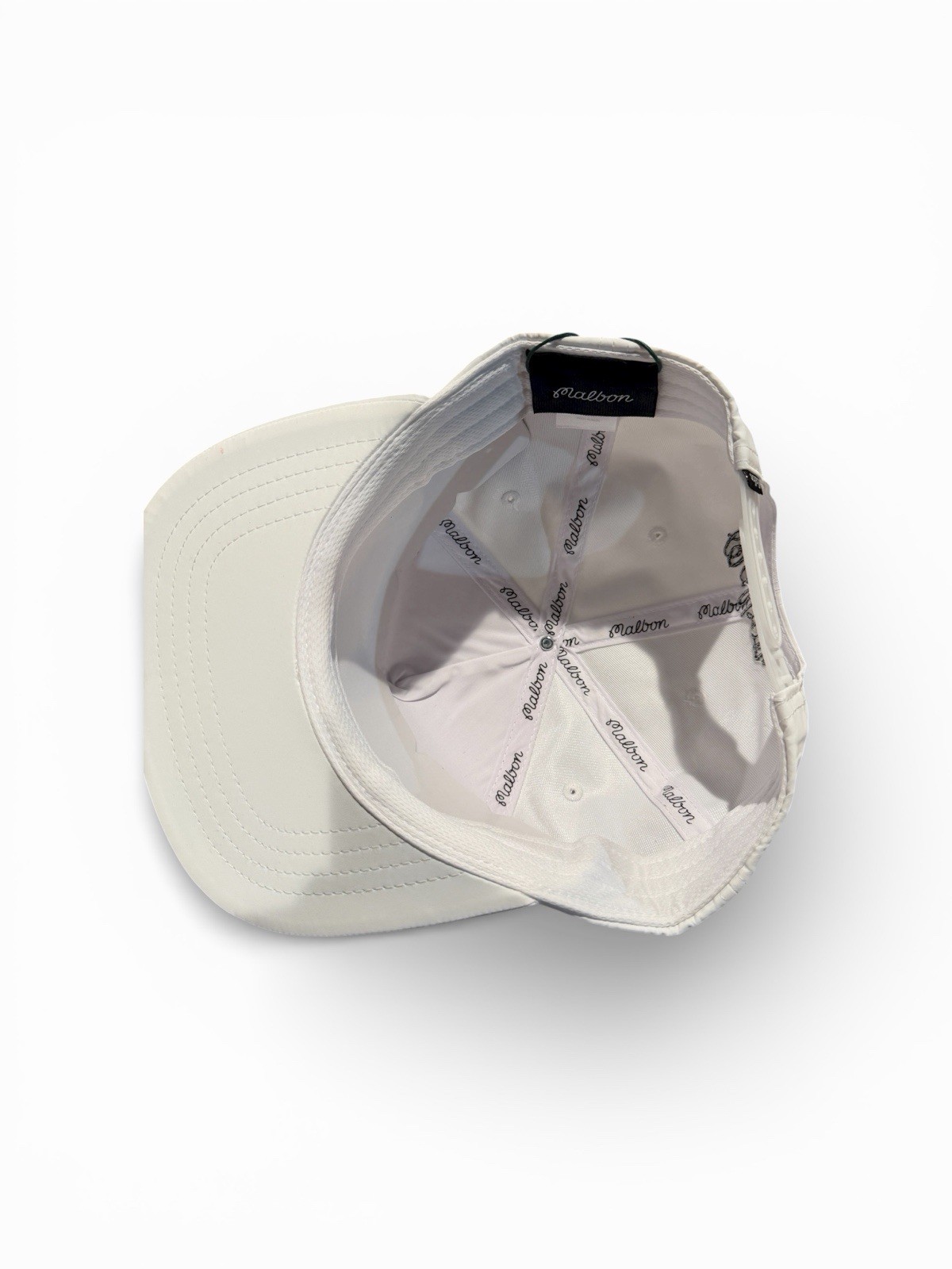 Authentic Malbon Golf Cap White (Unisex)