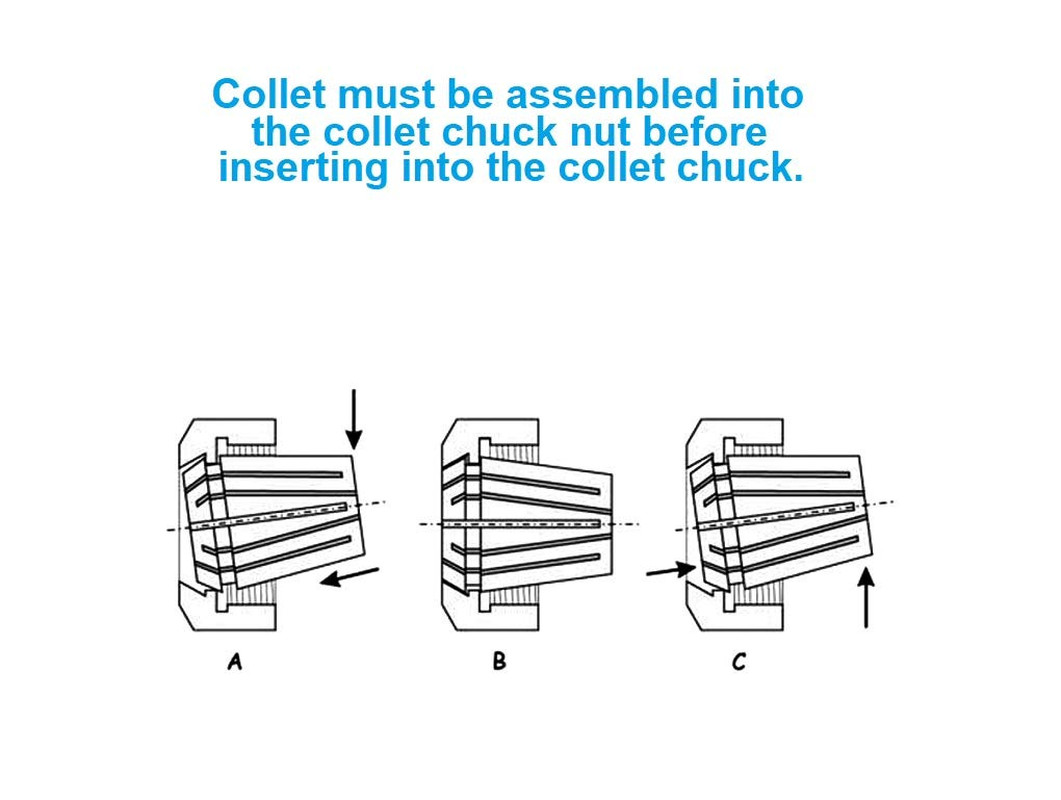 3900-5292 ER-40 Spring Collet, 1"