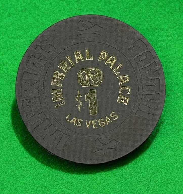 IMPERIAL PALACE CASINO LAS VEGAS $1 CASINO CHIP