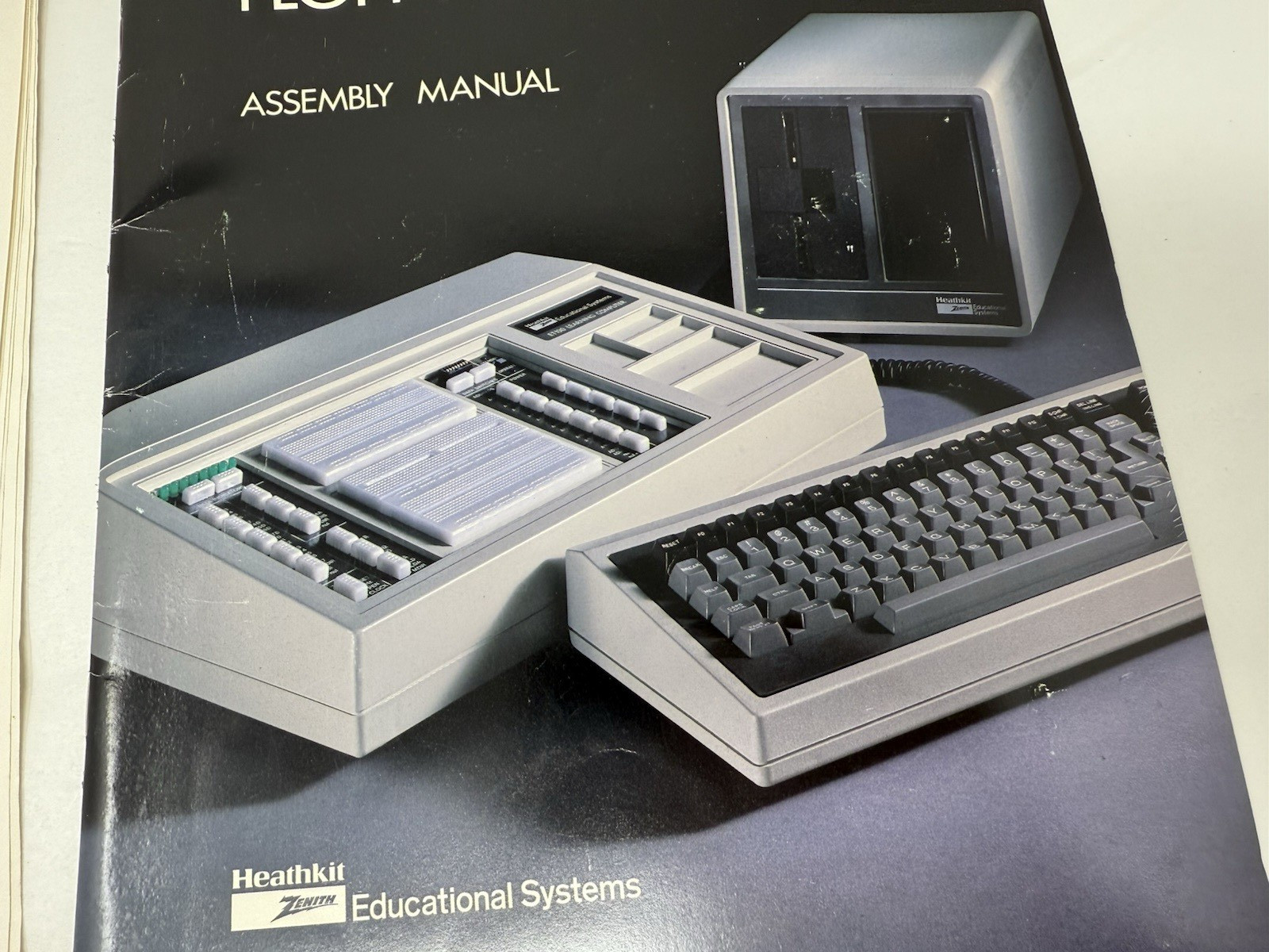 Rare Heathkit ED100 Floppy Disk Drive Assembly Manual and Schematic