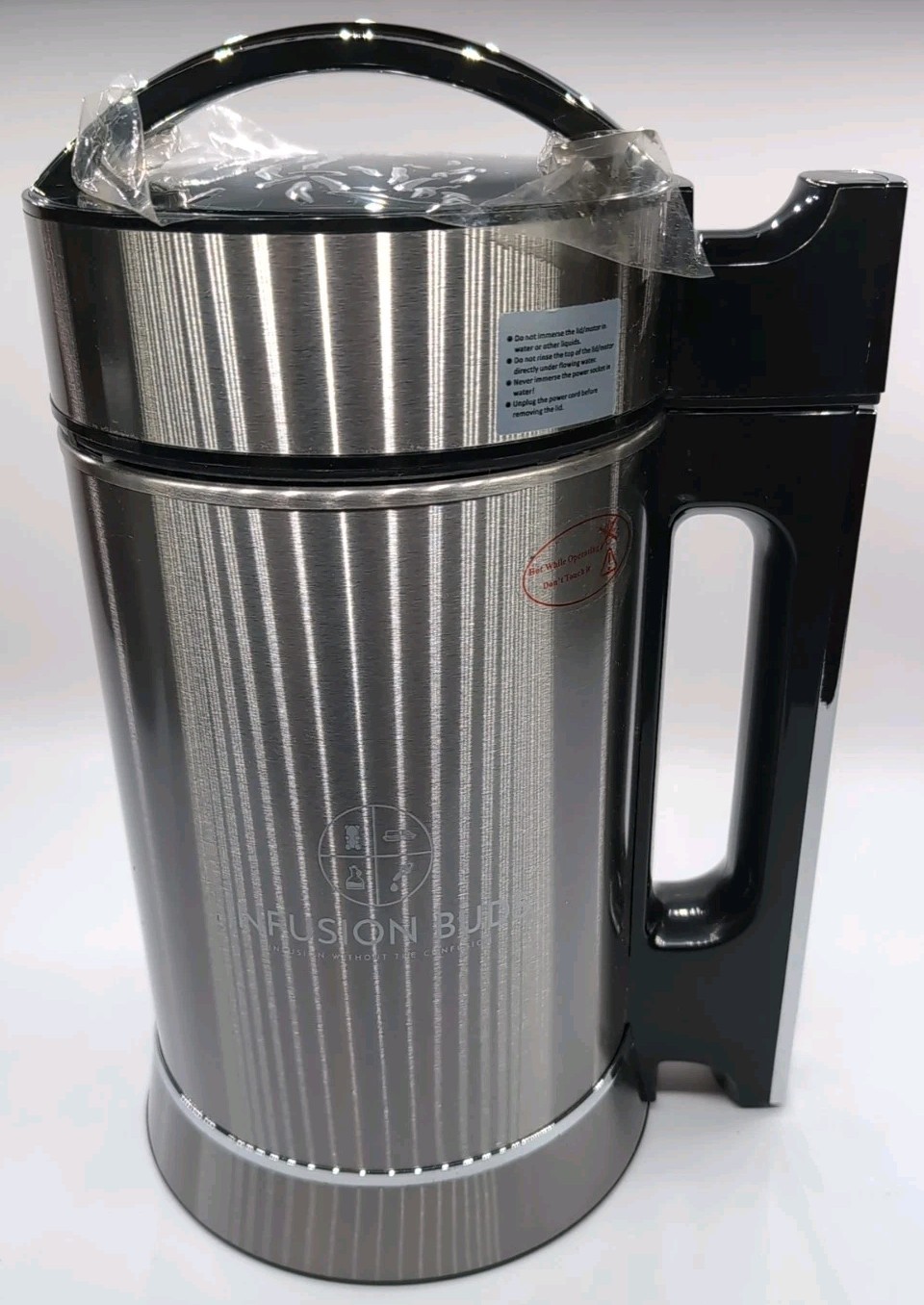 Infusion Buds Electric Herbal Tea Maker Stainless Automatic Infuser Machine