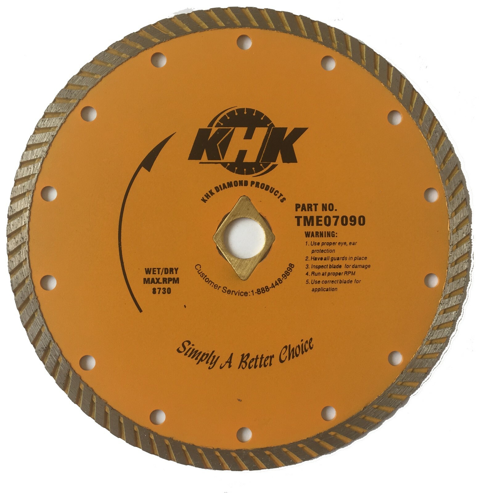 4 in. 7 in. 9 in. 10 in. Turbo Diamond Saw Blade Cut Tile Concrete Bricks Stone