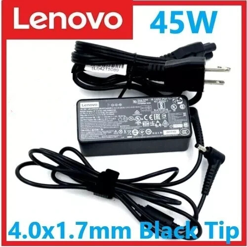 Lenovo 45W AC Adapter Charger IdeaPad 100, 110, 120, 130, 310, 320, 330 S100,