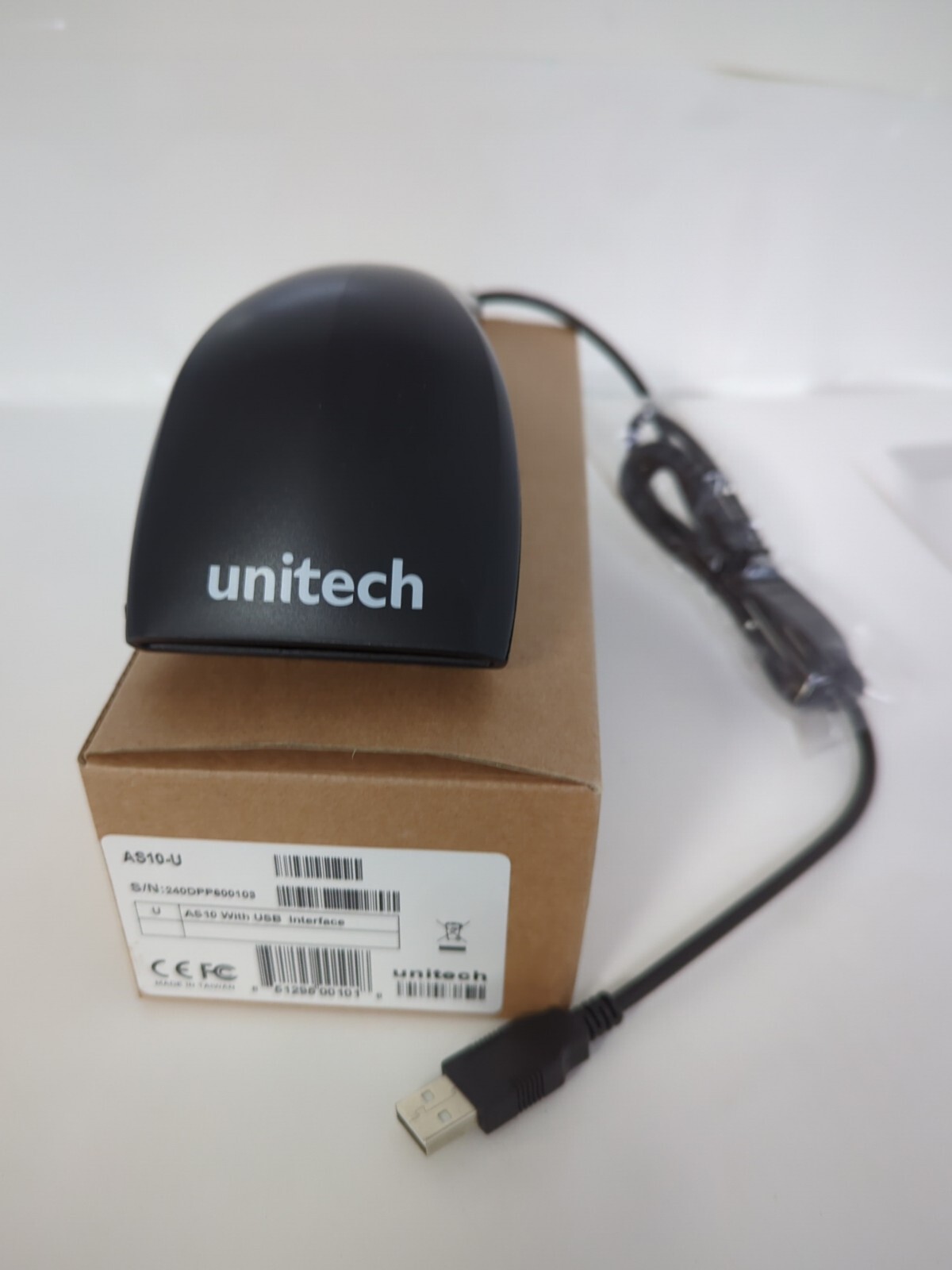UNITECH AS10-U CCD SCANNER  AS10 WITH USB INTERFACE