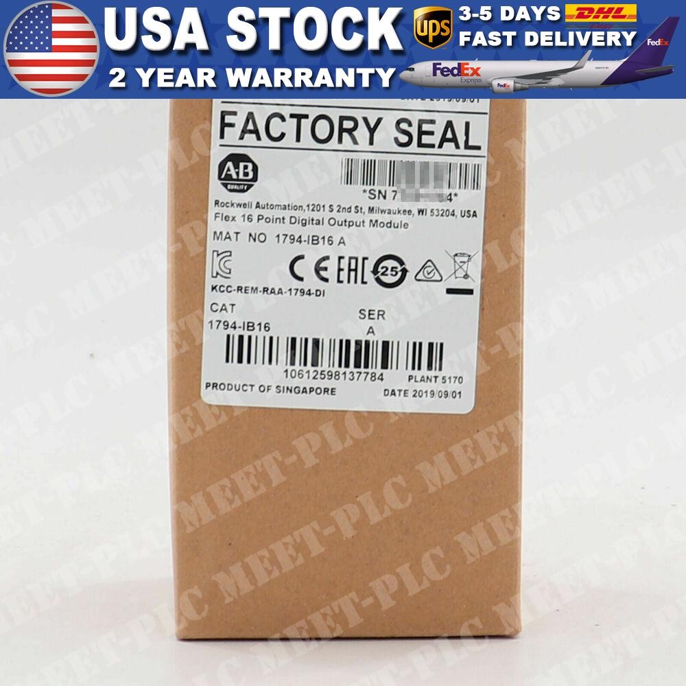 Allen-Bradley 1794-IB16 1794IB16 SER A Flex I/O Input Module US Free Tax