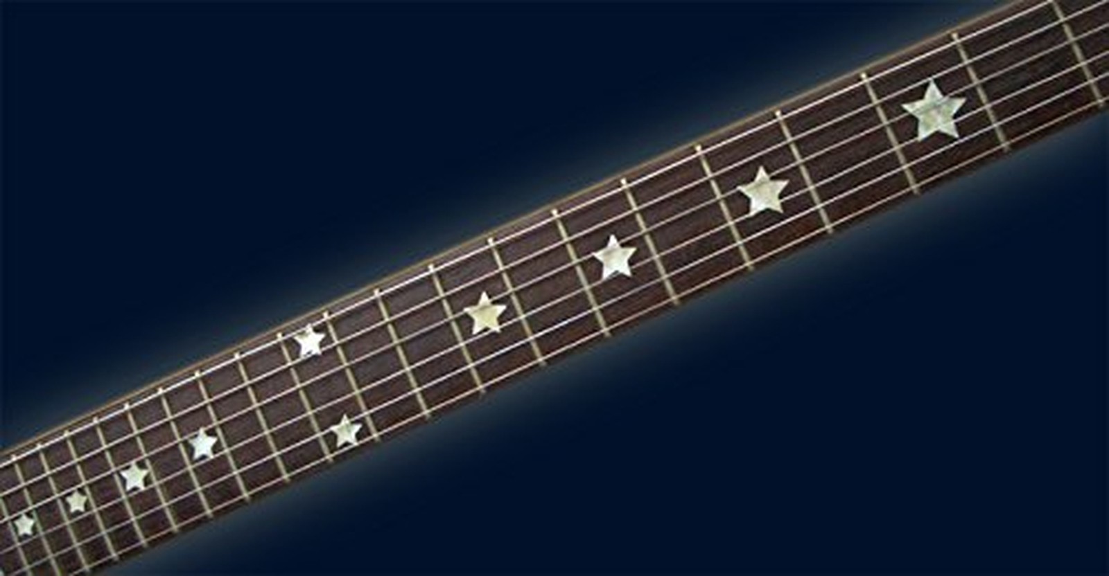Jockomo Everly Brothers Star (White Pearl) Guitar Inlay Sticker white pearl