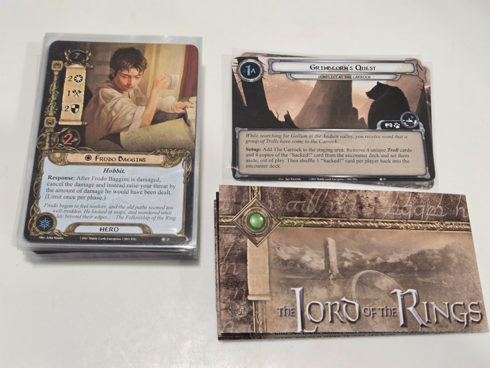 The Lord of the Rings The Card Game Conflict at the Carrock Adventure Pack