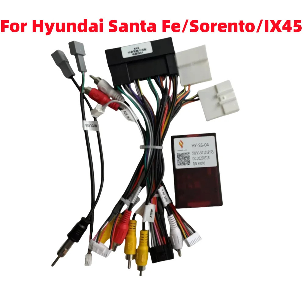 Canbus Box HY-SS-04 For HYUNDAI SANTAFE/ IX45 /Elantra/ KIA Sorento /Sportage