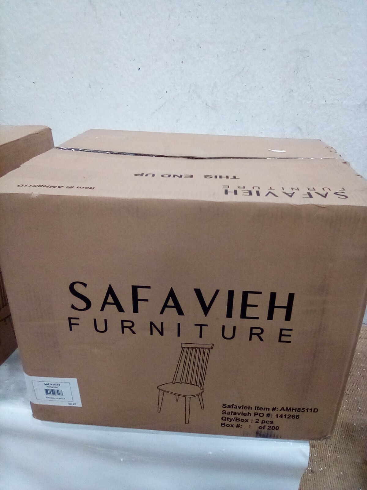 Safavieh BURRIS SIDE CHAIR, Reduced Price 2172728431 AMH8511D