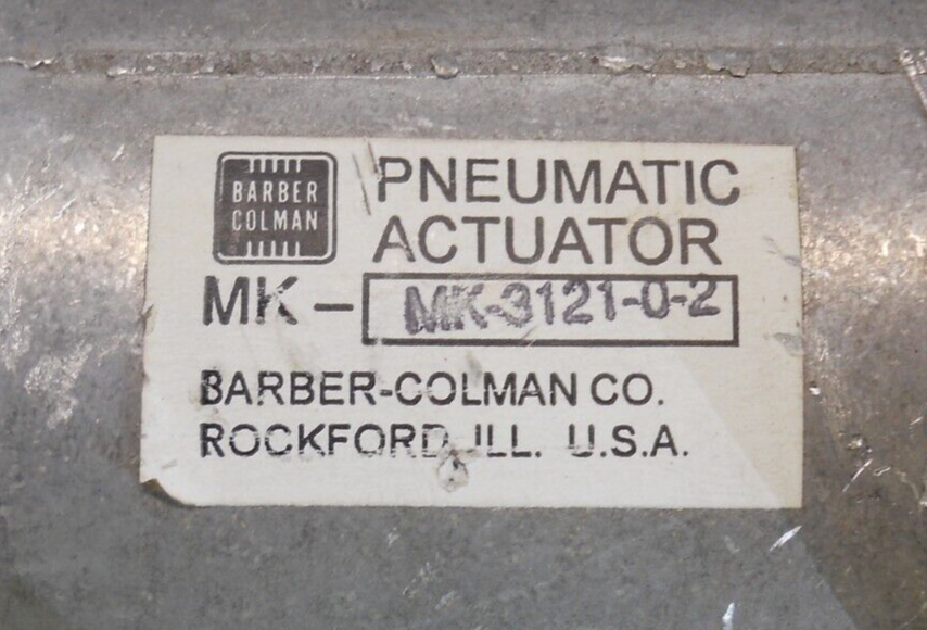 BARBER-COLMAN MK-3121-0-2 PNEUMATIC ACTUATOR
