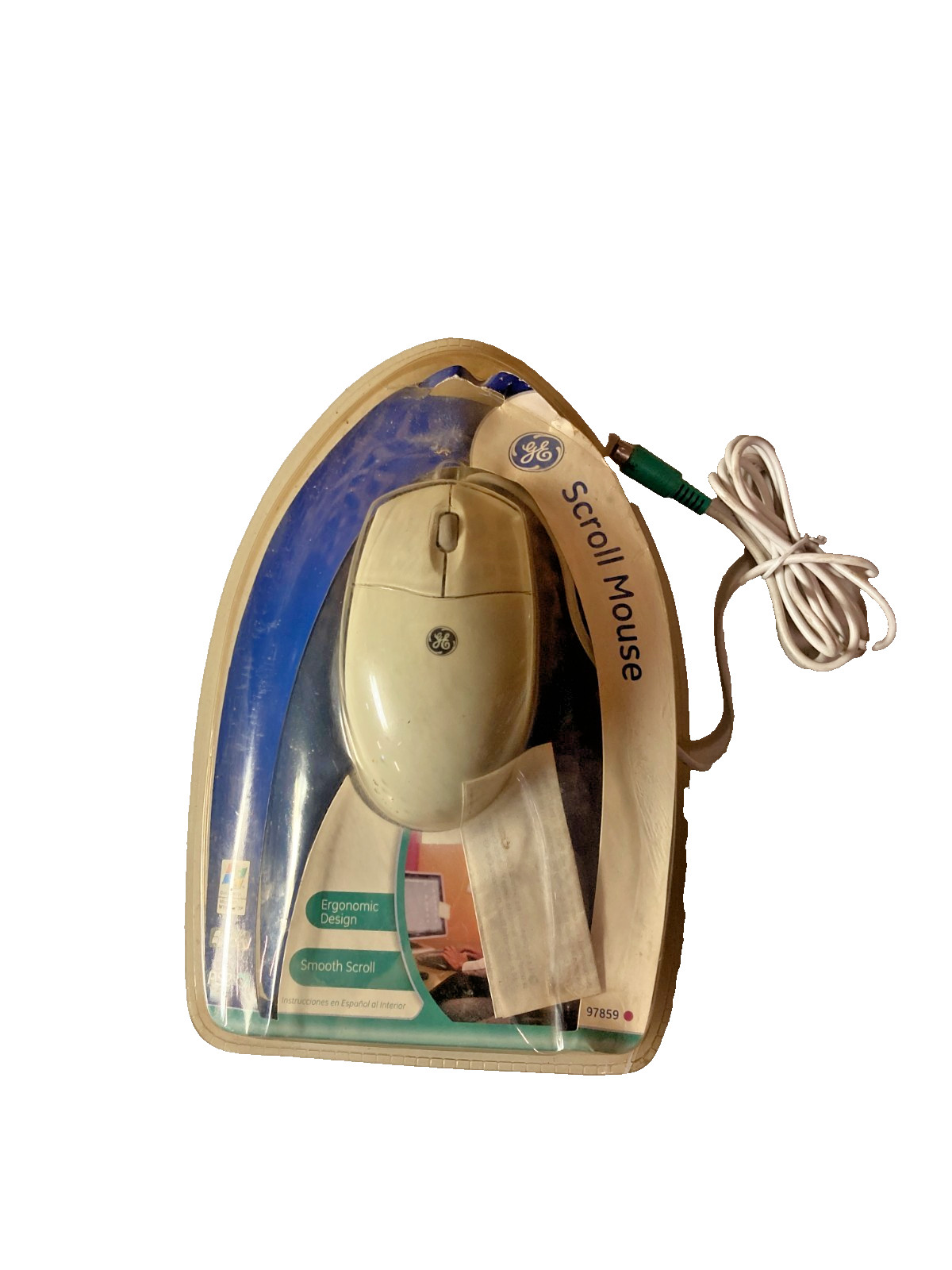 GE Model 97859 Scroll Mouse PS/2 port