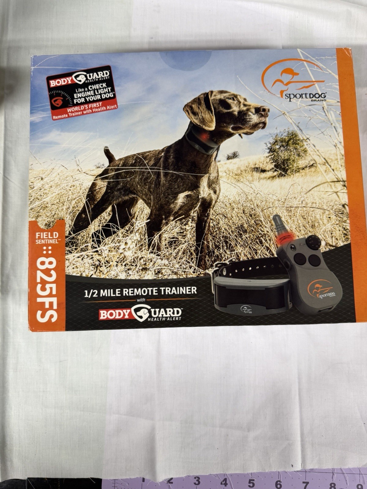SportDOG 825 825FS FIELDSENTINEL Remote Dog Trainer w/ Health Monitoring Alerts