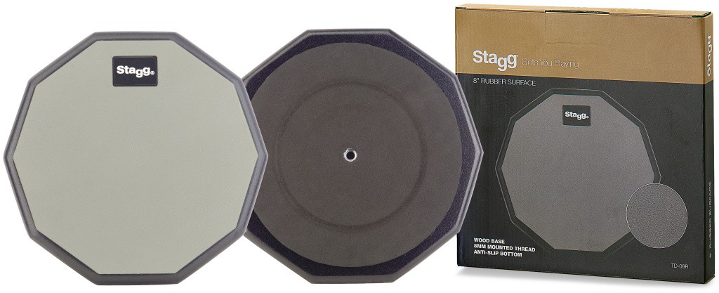8" Practice Pad, Practice Pad, Approximately 20.3 Cm