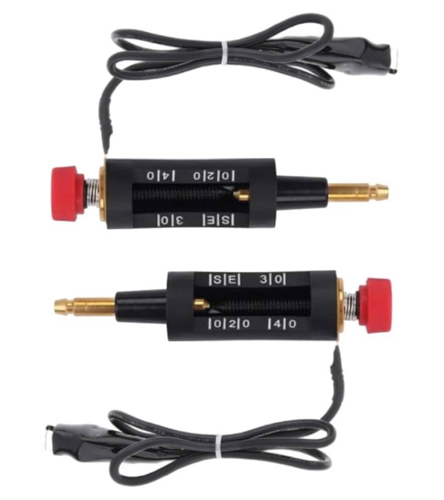 Adjustable Spark Plug & Ignition Coil Tester Set, Gap & Circuit Diagnostic Tools