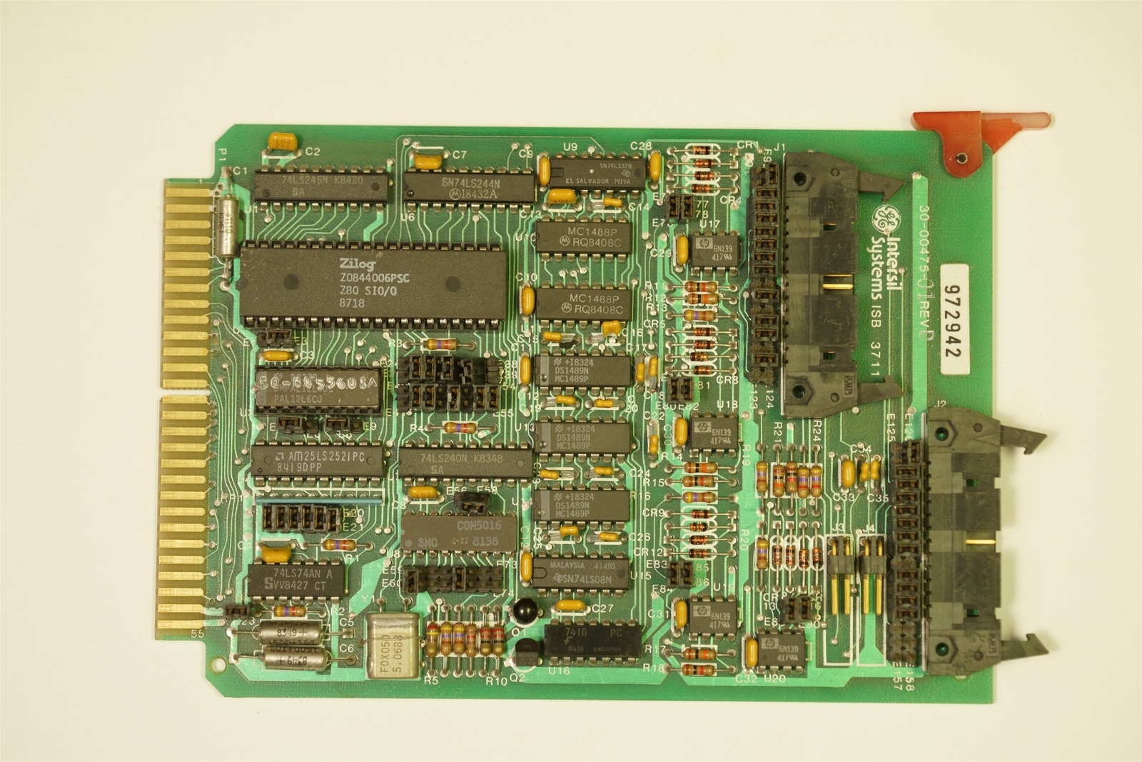 GE Intersil Systems ISB 3711 30-0047501 Rev D , 35-00475-01C