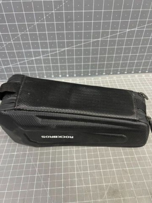 Rockbros Bicycle Storage Bag w/Hook & Loop Straps & Internal Compartments Black