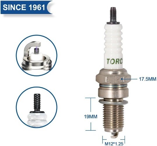 D7RTC-9 Spark Plug Replacement for DPR7EA-9, Compatible with 98069-57916, 94703-