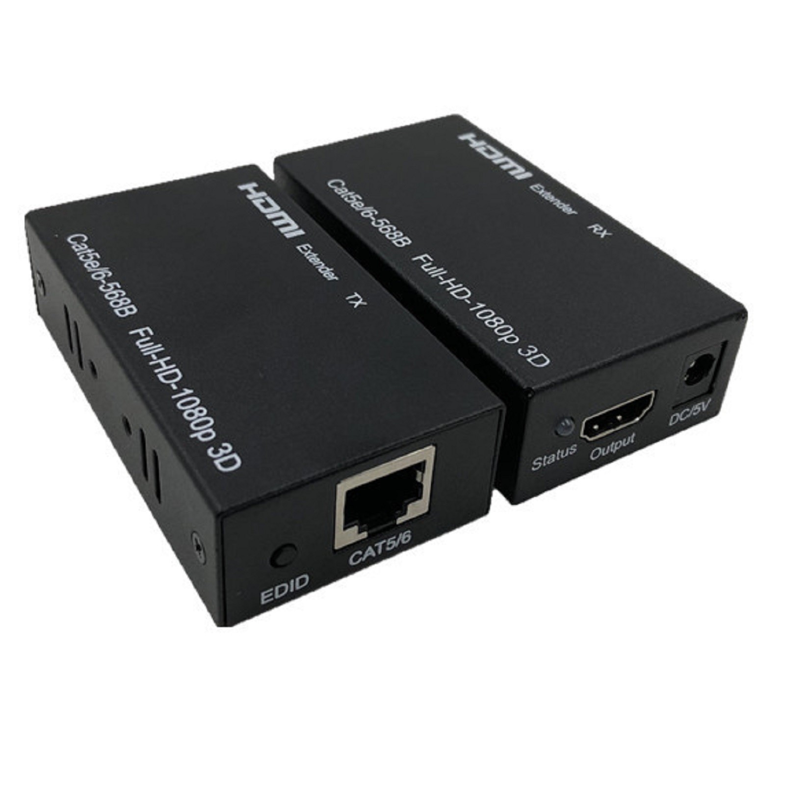 60M Extender RJ45 HDMI Network Extender 1080P Transmitter Receiver Adapter