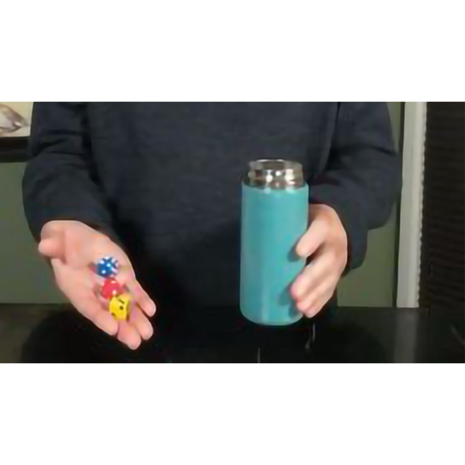 Sonic Dice by John Kennedy-Three dice vanish from your hand and magically appear