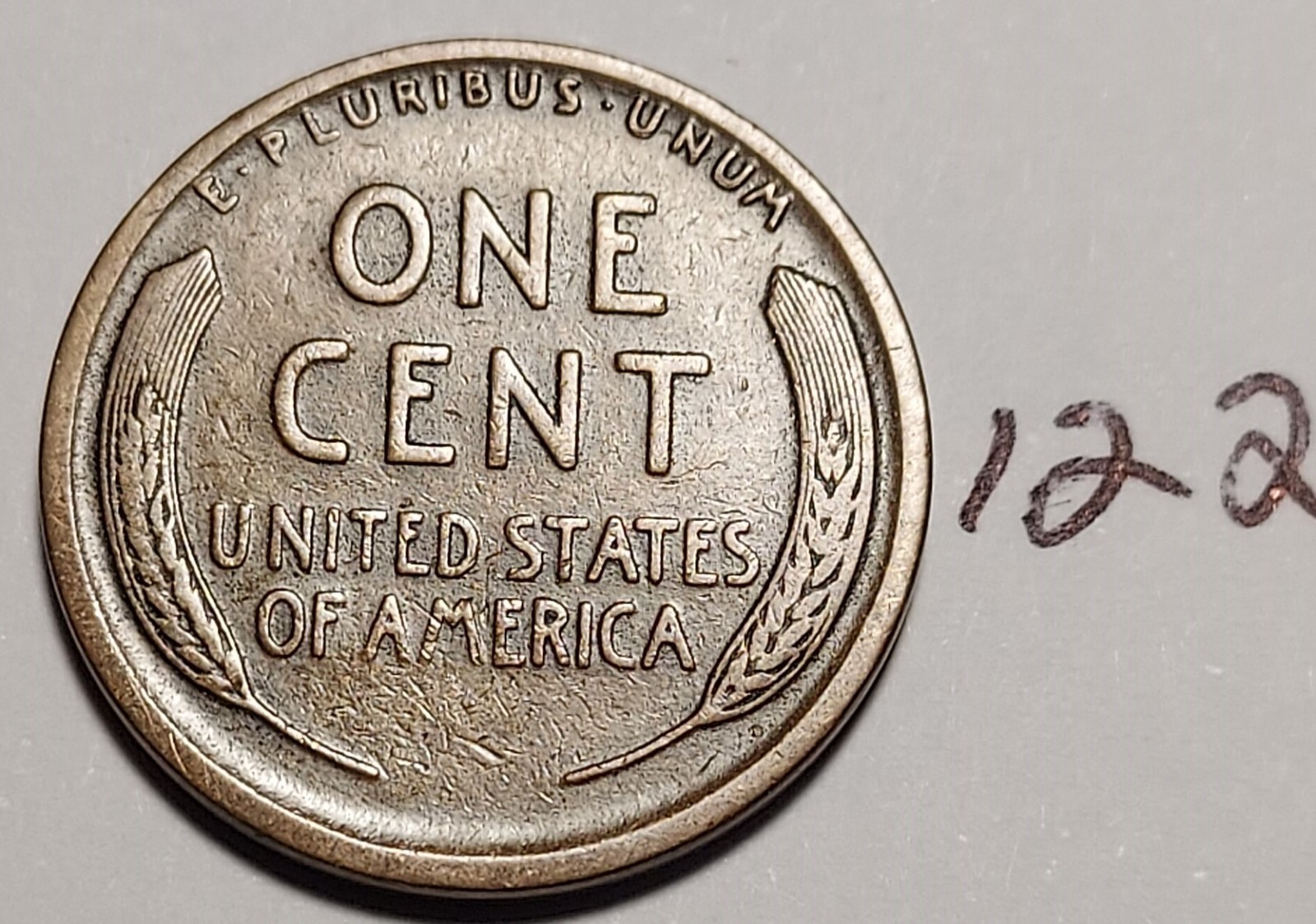 1919-S Lincoln Wheat Cent Fine #122