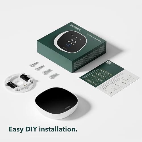 ecobee - Energy Star Certified programmable Wi-Fi Smart Thermostat Essential