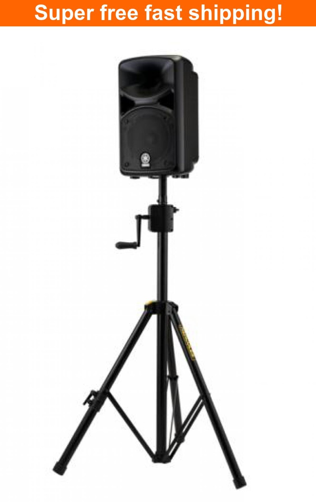 Hercules Stands SS710BPLUS Gear Up Speaker Stand -NEW