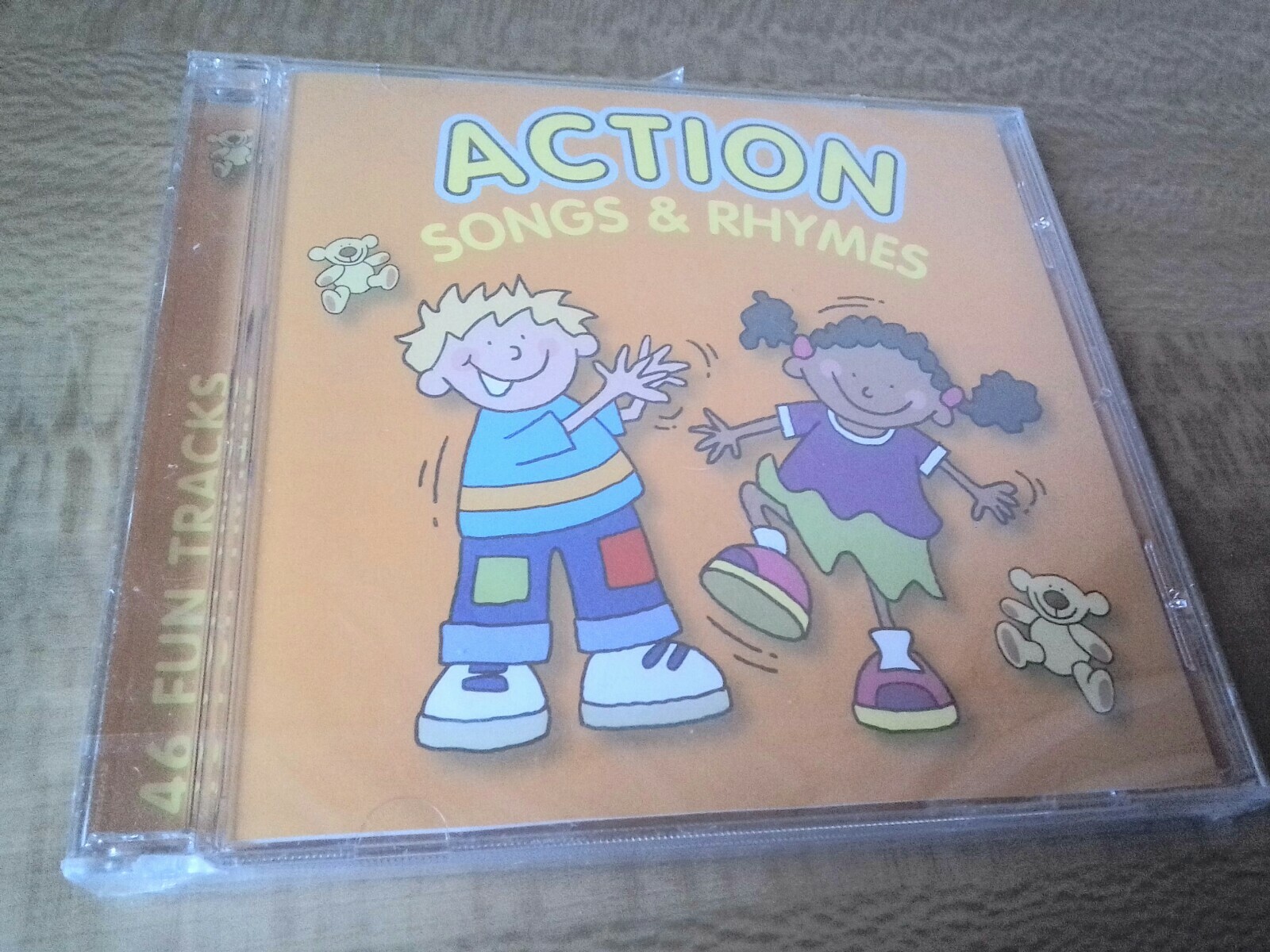 Action Songs & Rhymes CD From The Childrens Audio Co New & Sealed 46 fun tracks