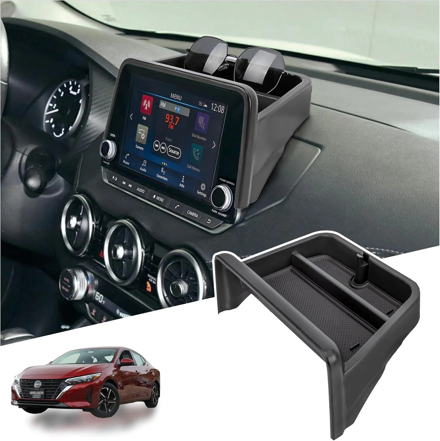 Center Console Organizer Dashboard Tray Compatible With 2020-2025 Nissan Sentra