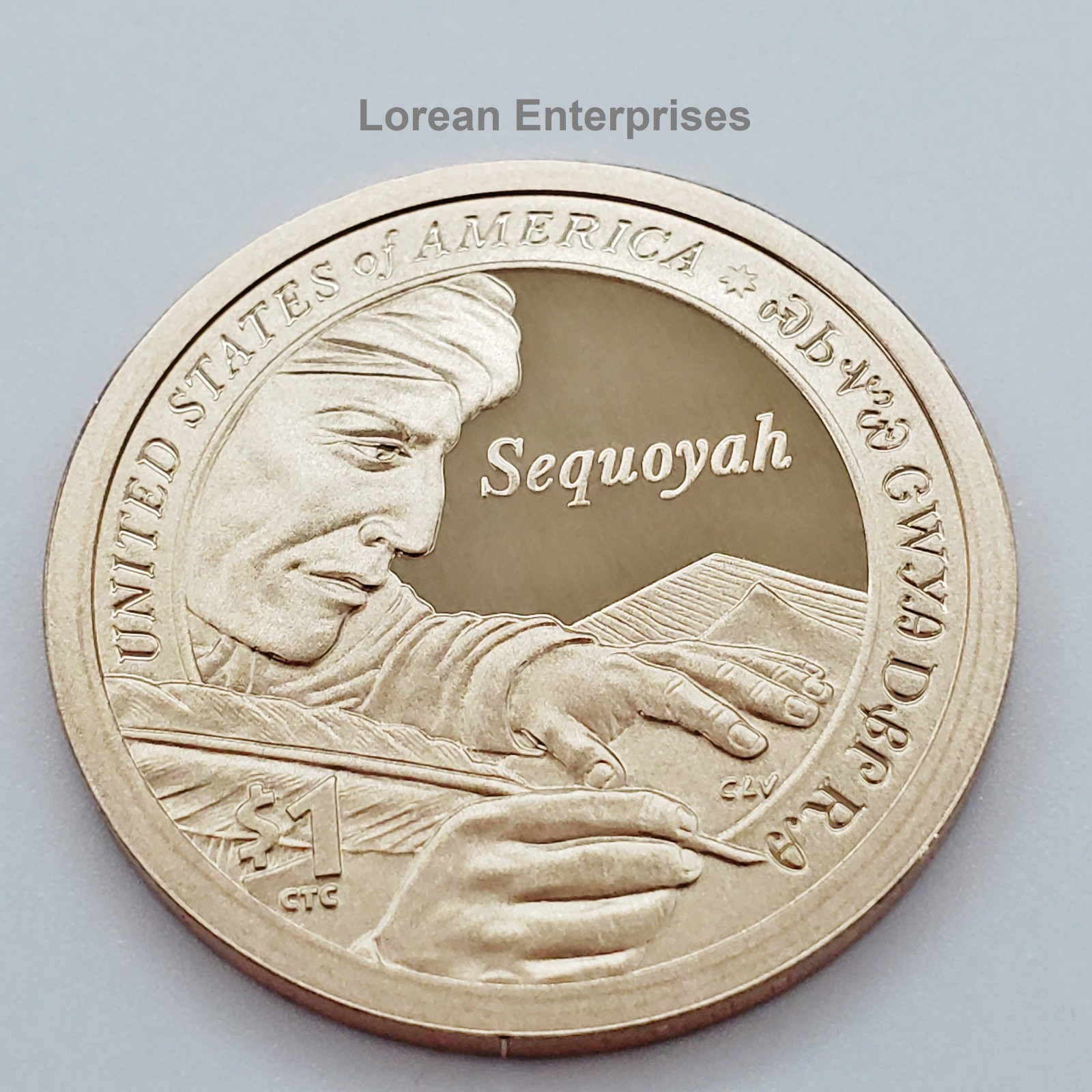 2017 S Sacagawea Dollar -Sequoyah- ✼PROOF✼