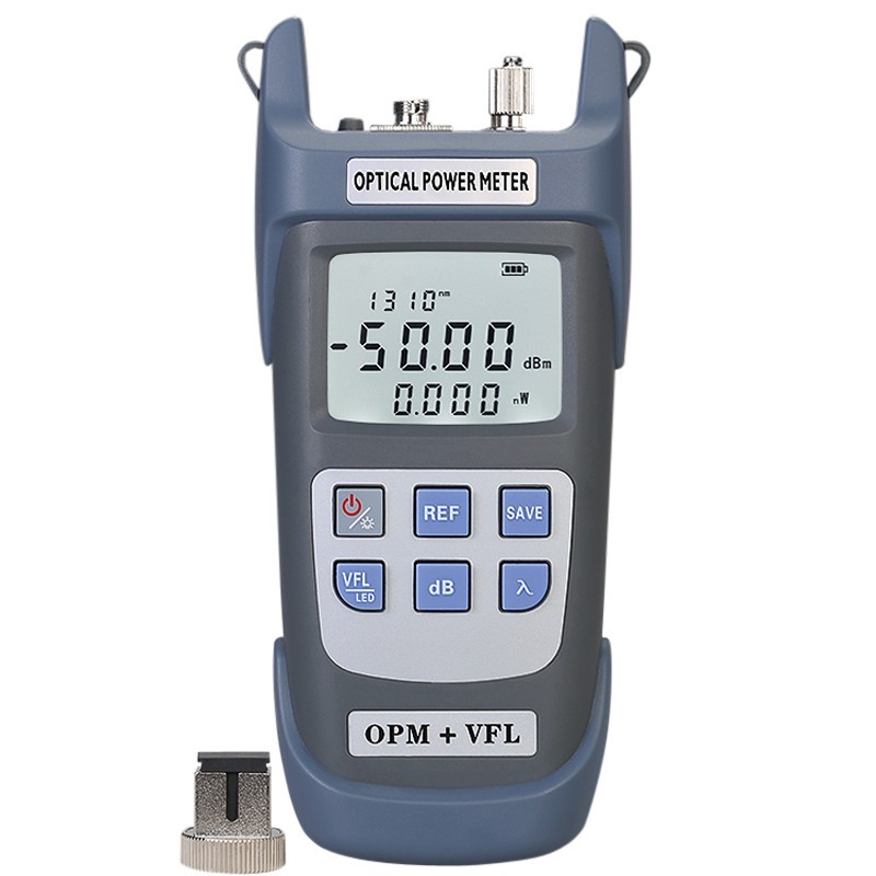 3 in 1 FTTH Fiber Optic Power Meter VFL LED Light -50~+26 Fiber Optic Cable Test