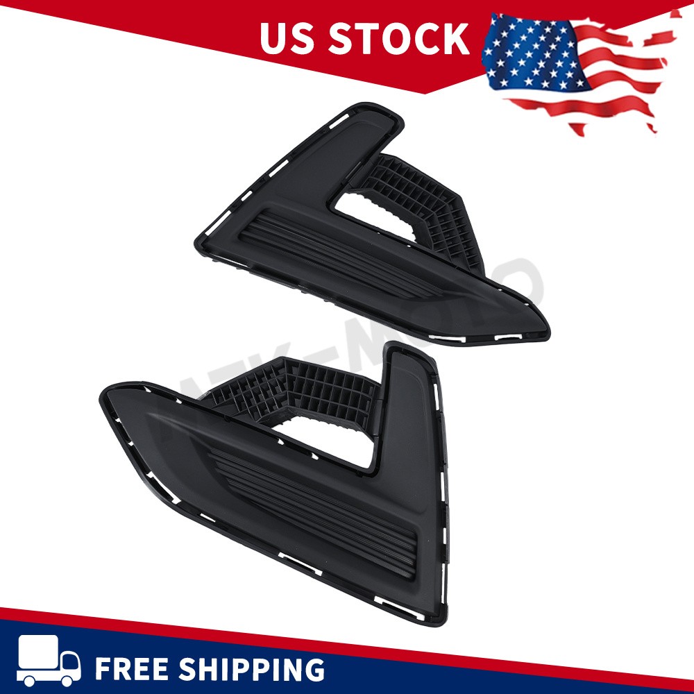For 2020-2023 Nissan Sentra SV S Pair Fog Light Cover Bezel Left & Right Side