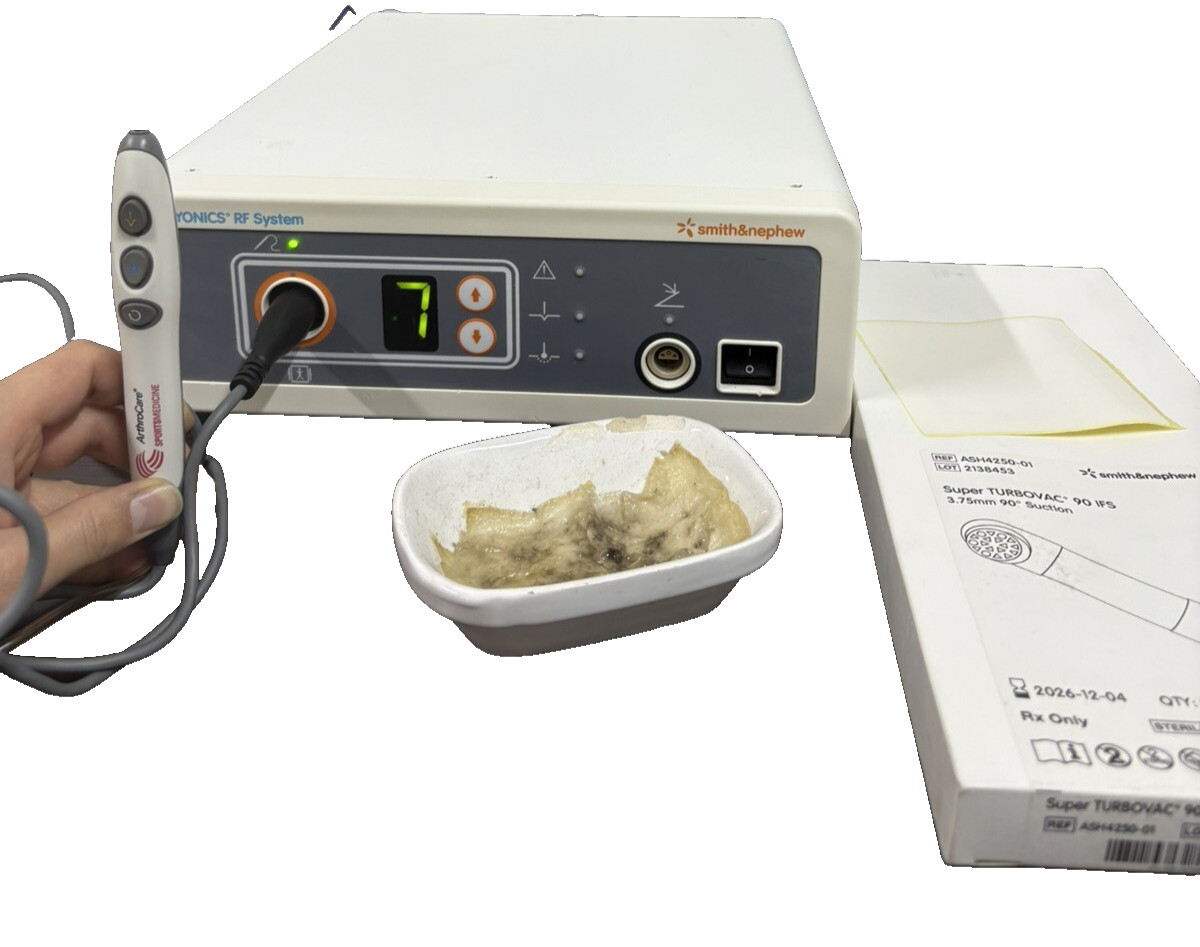 Upgraded Smith & Nephew Dyonics RF Generator + MULTIUSABLE PROBE TECHNOLOGY