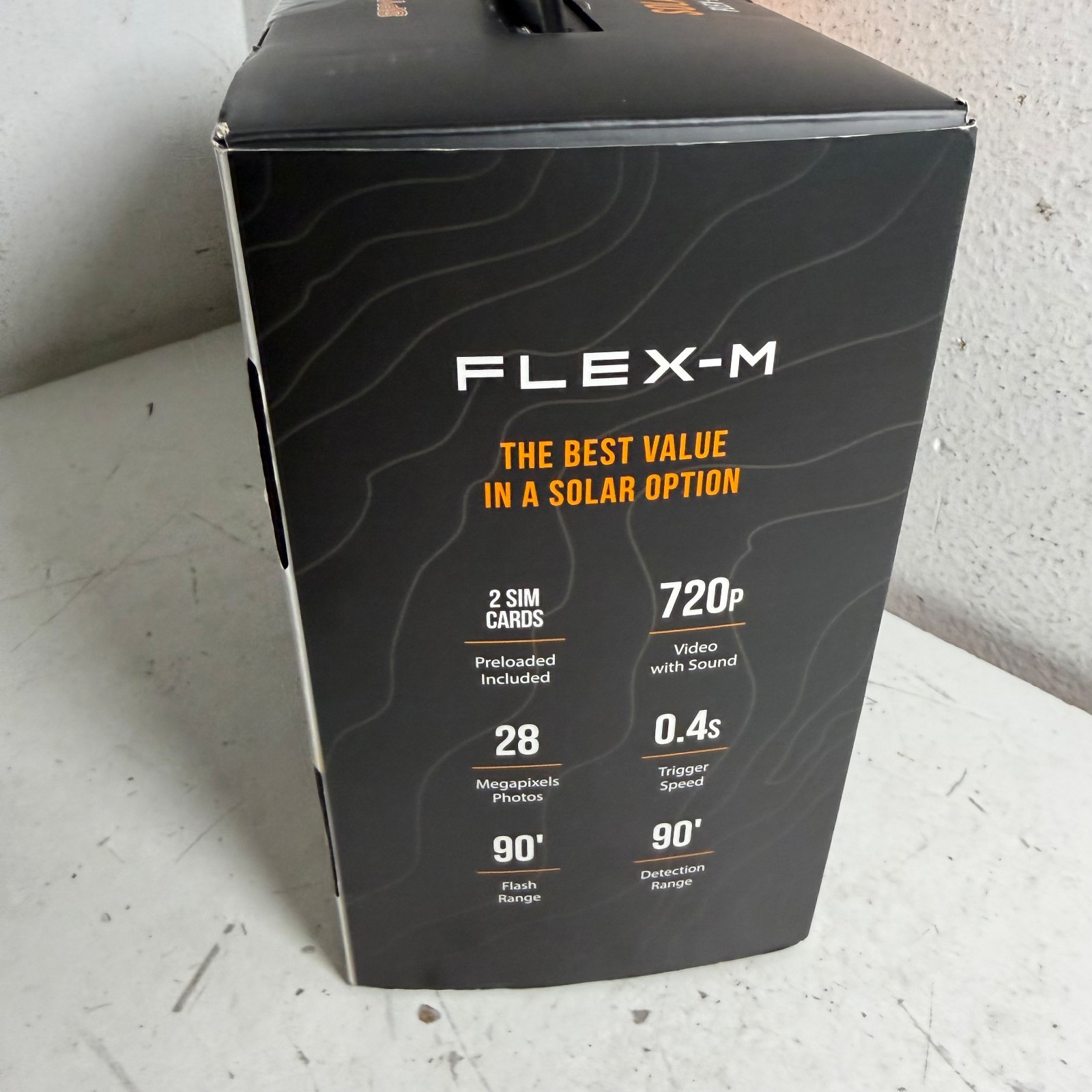 Spypoint Flex-M Dual-Sim LTE Cellular Trail Camera Water Resistant Solar Bundle