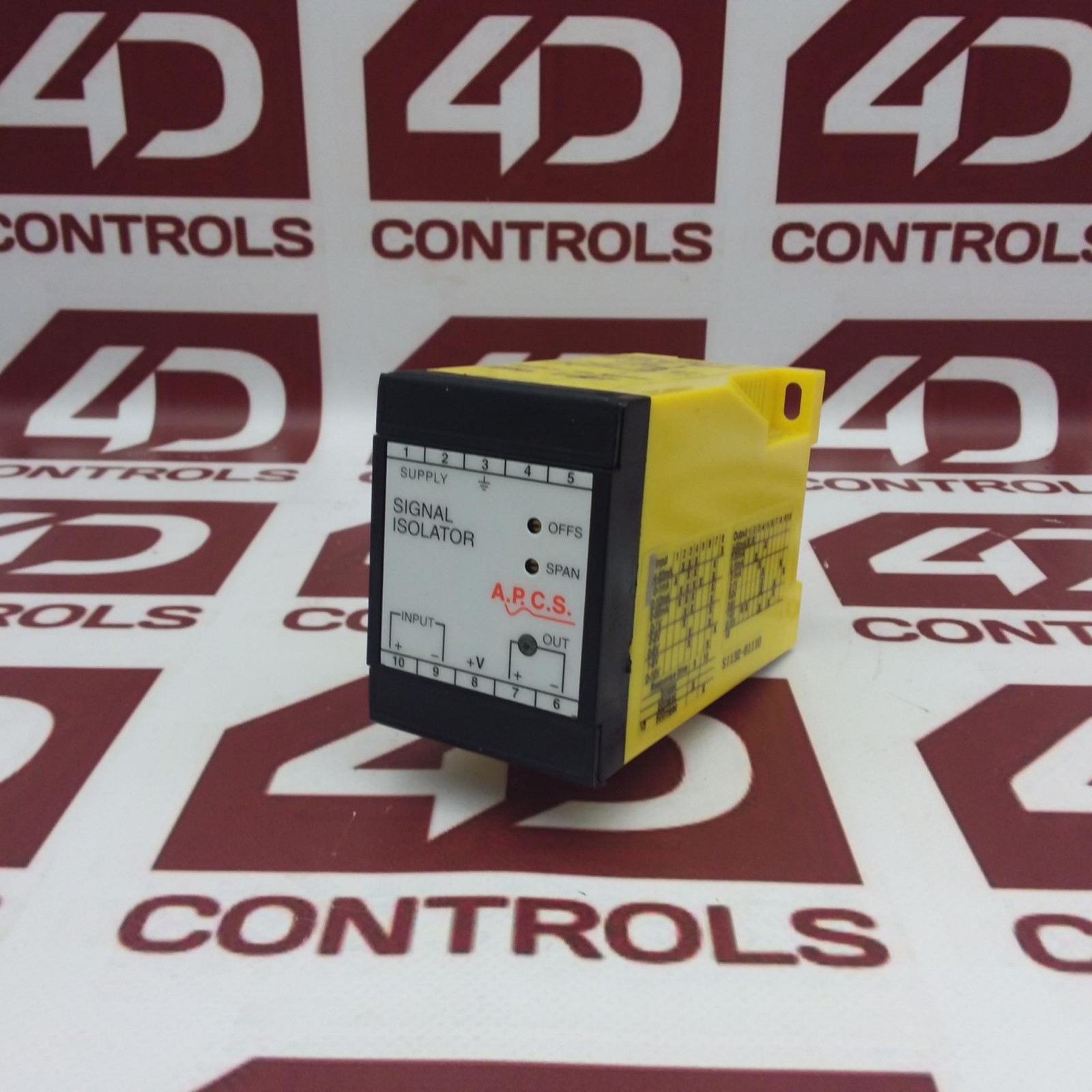 S1132-81110 | A.P.C.S | Signal Isolator, Supply 60-160VDC, Input 0-10VDC, Used