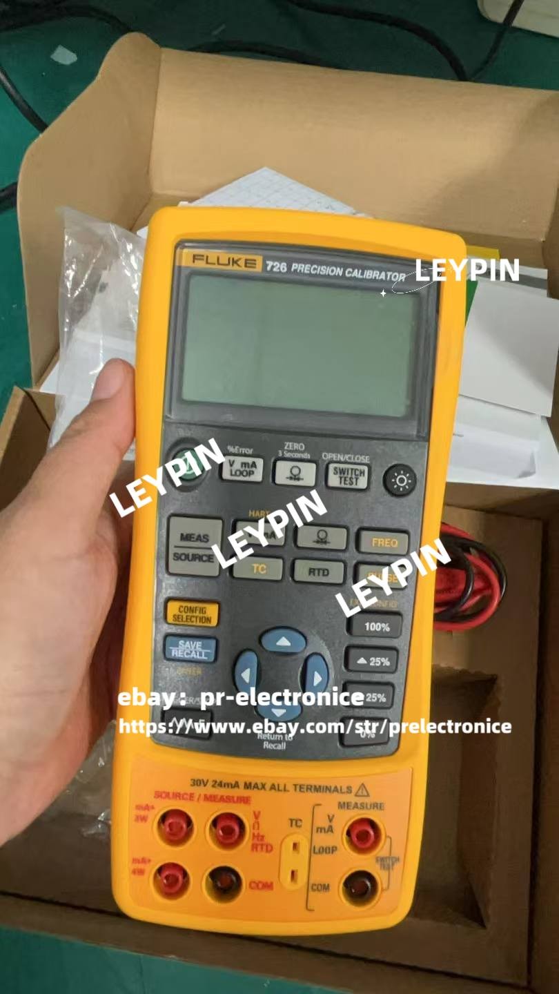 New Fluke 726 Multifunction Process Calibrator Calibrated fast shipping via DHL