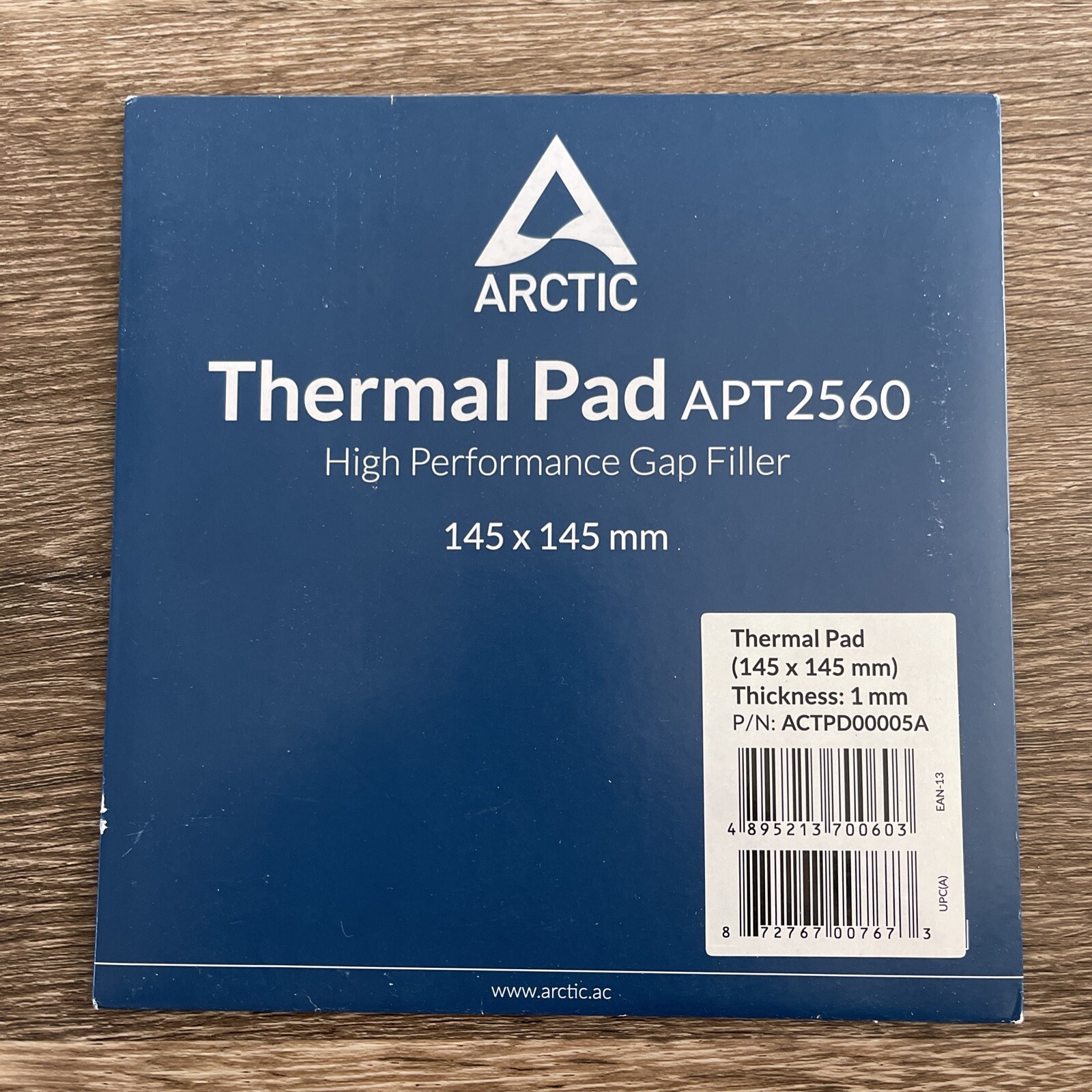 Arctic Cooling Thermal Pad APT2560 6 W/mK 145 x 145 x 1mm Intel & AMD CPUs