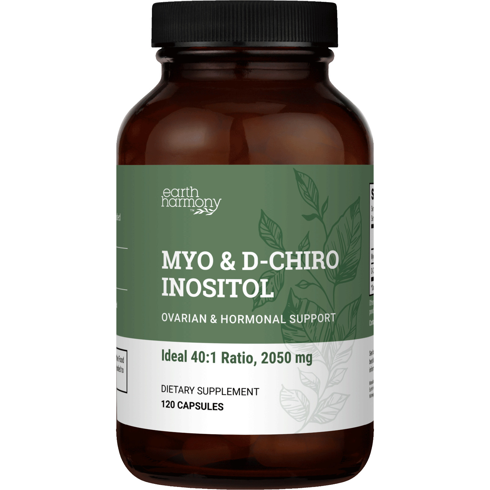 Earth Harmony Myo-Inositol & D-Chiro Inositol Supplement for Women